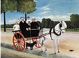 Henri Rousseau Canvas Paintings - Old Juniere's Cart